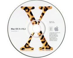 MacOS X 10.2 - Jaguar Upgrade Disk Set